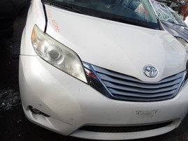 2013 Toyota Sienna Limited White 3.5L AT 4WD #Z24597